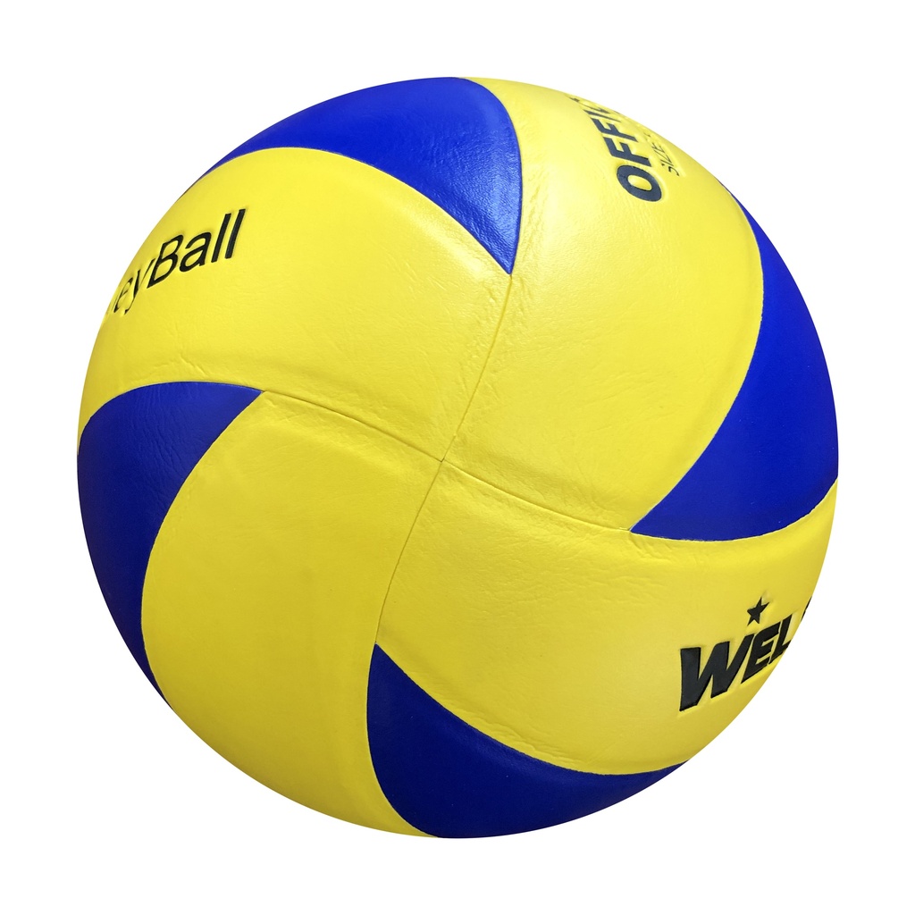 PELOTA VOLEIBOL WELSTAR LAMINADA  NO.5 AZUL/AMA