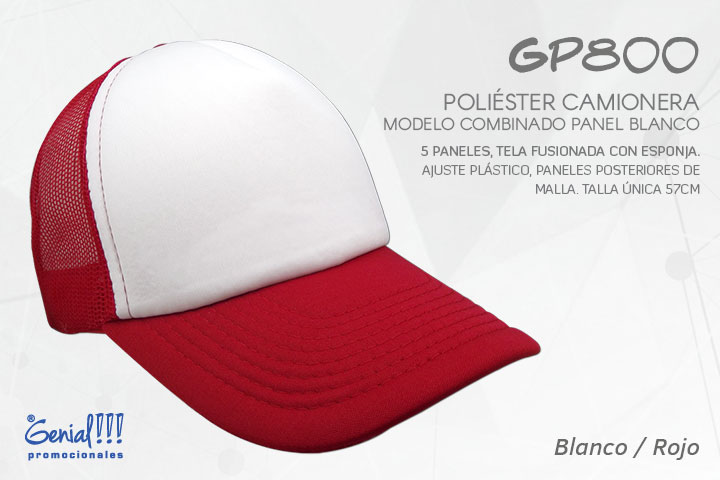 GORRA GENIAL CAMIONERA - AJUST.PLAST