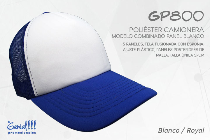 GORRA GENIAL CAMIONERA - AJUST.PLAST