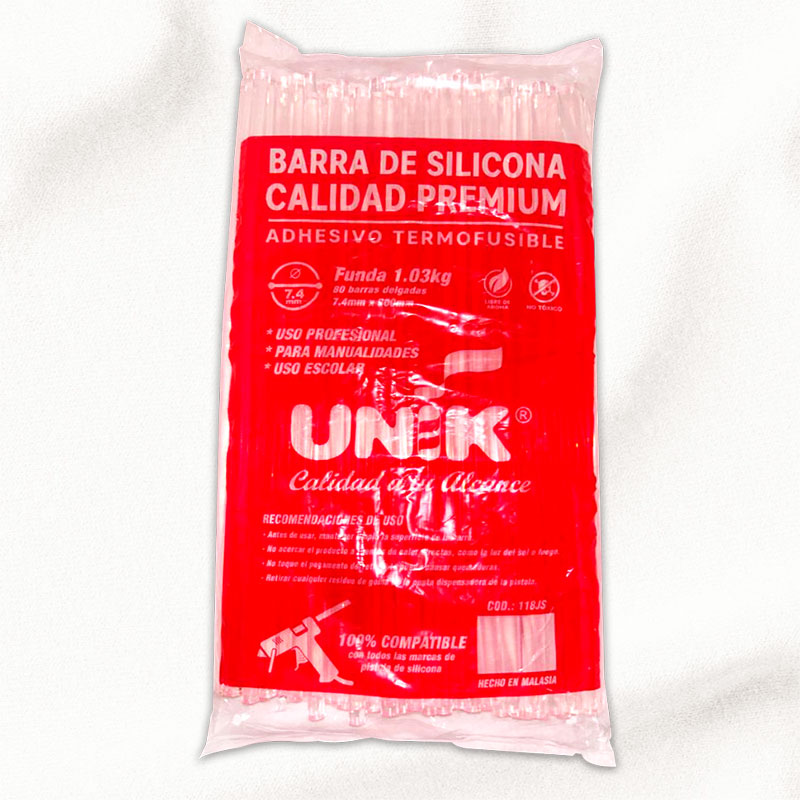 SILICONA BARRA DELGADA UNIK (FDA.1.03KG)