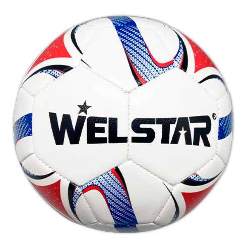 PELOTA FUTBOL WELSTAR NO.5 BLA/CEL/ROJ