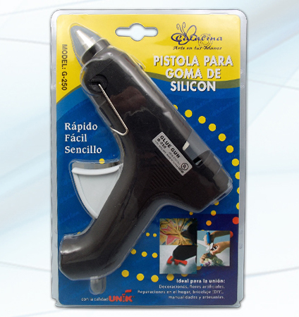 PISTOLA DE SILICON CATALINA BLIST. GRDE.