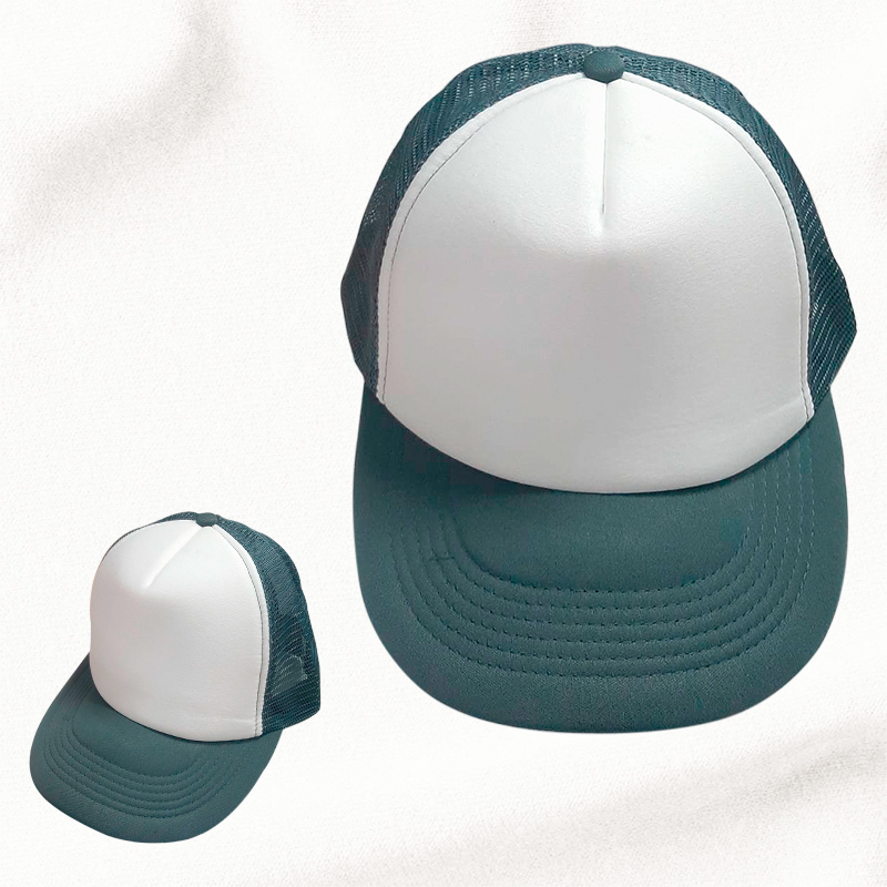 GORRA GENIAL CAMIONERA BLANCO/GRIS - AJUST.PLAST