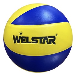 [4407B-5] PELOTA VOLEIBOL WELSTAR LAMINADA  NO.5 AZUL/AMA
