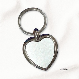 [J10160] LLAVERO METALICO CORAZÓN