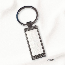 [J10086] LLAVERO METALICO RECTANGULAR