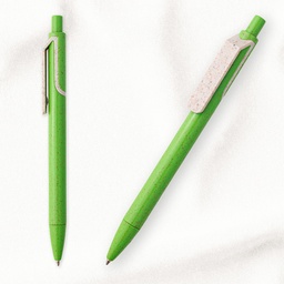 [14039-VERDE] BOLIGRAFO PROMOCIONAL ECO - TRIGO