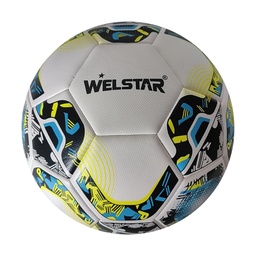 [4238A-5] PELOTA FUTBOL WELSTAR NO.5 BLA/AZUL