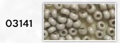 [03141-10/0] CHAQUIRA 10/0 SOLGEL GRIS