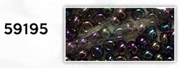 [59195-10/0-TORN] CHAQUIRA 10/0 NEGRO TORNASOL