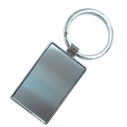 [J10076] LLAVERO METALICO RECTANGULAR 4.1X2.8MM