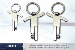 [J10314] LLAVERO METALICO JUGADOR