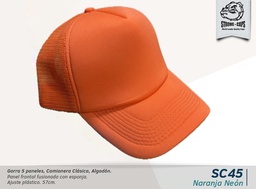 [SC45-NARNEON] GORRA CAMIONERA 5 PANELES NARN. NEON