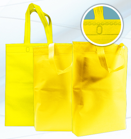 BOLSO CAMBRELLA C/FUELLE AMARILLO 365MMX445MM