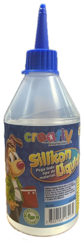 SILICONA LIQUIDA CREATIV 250 ML.