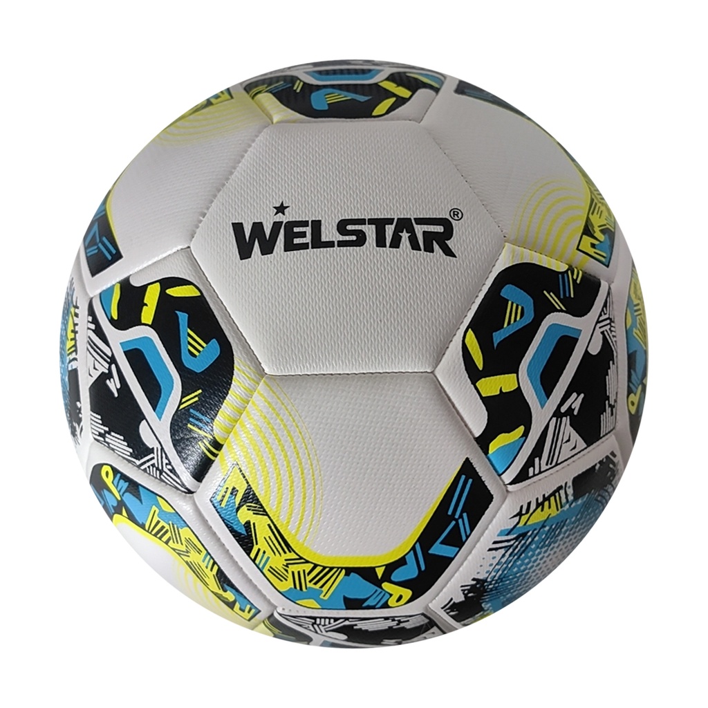PELOTA FUTBOL WELSTAR NO.5 BLA/AZUL