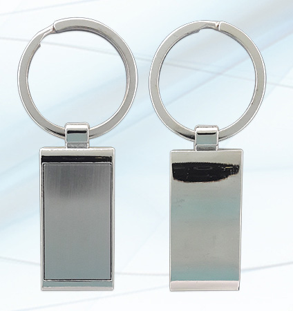 LLAVERO METALICO RECTANGULAR 20X35MM