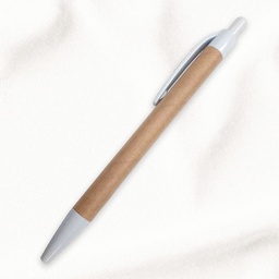 [11795B-BLANCO] BOLIGRAFO PROMOCIONAL ECO - CARTÓN