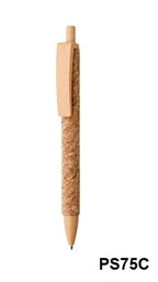 [PS75C-NATURAL] BOLIGRAFO PROMOCIONAL ECO - CORCHO