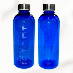 [406-AZUL] TOMATODO GENIAL 1000 ML C/TAPA DE AC/INOX.