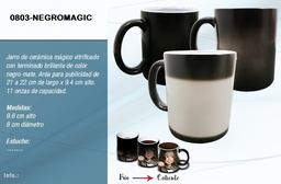 [0803-NEGROMAGIC] JARRO MAGICO NEGRO