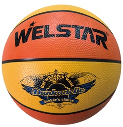 [BR2724-5] PELOTA BASQUETBOL WELSTAR NO.5 BICOLOR